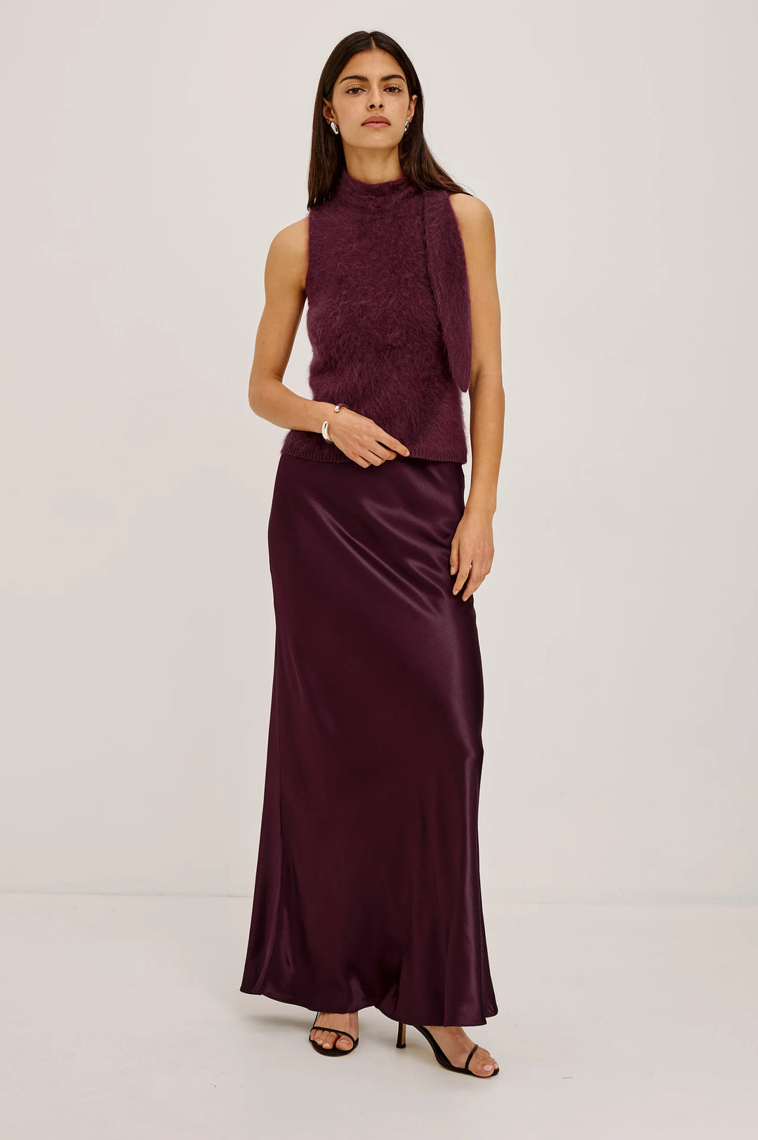 Romina Skirt - Wine