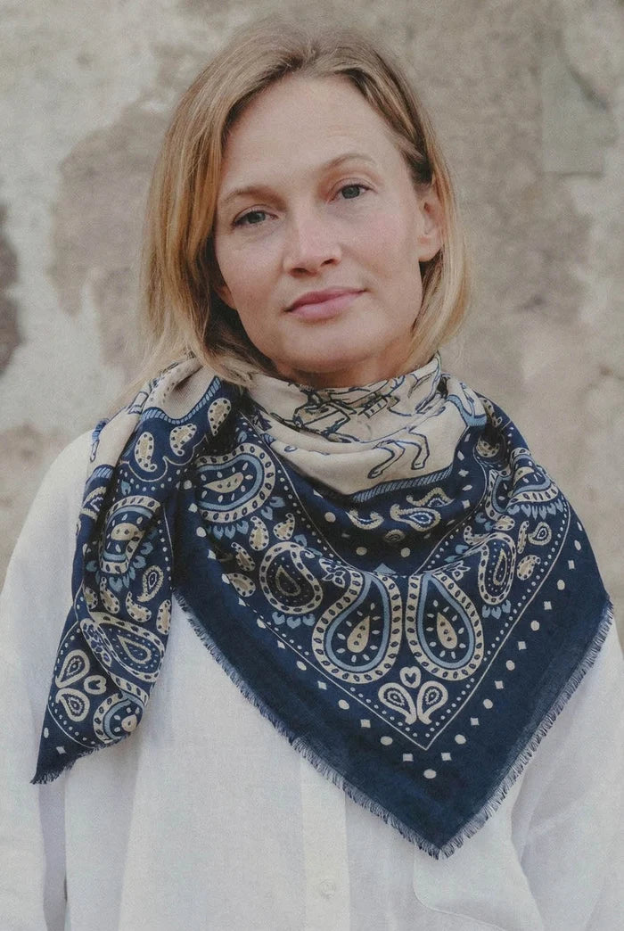 Scarf - Rodeo Navy