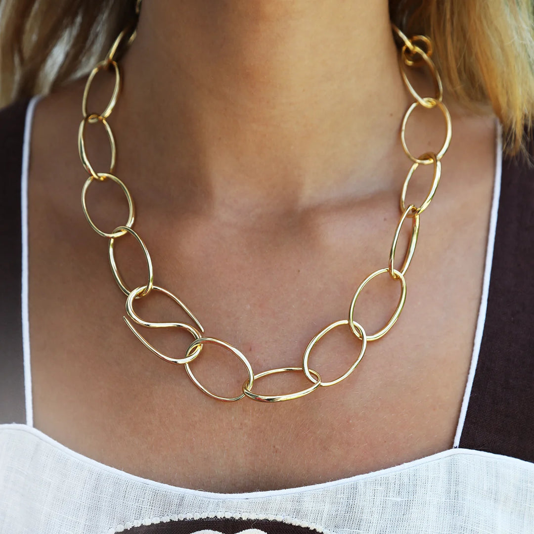 Rounded Oval Link Chain