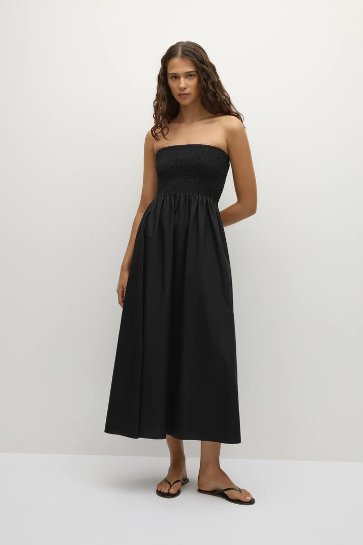 Jamie Midi Dress - Black