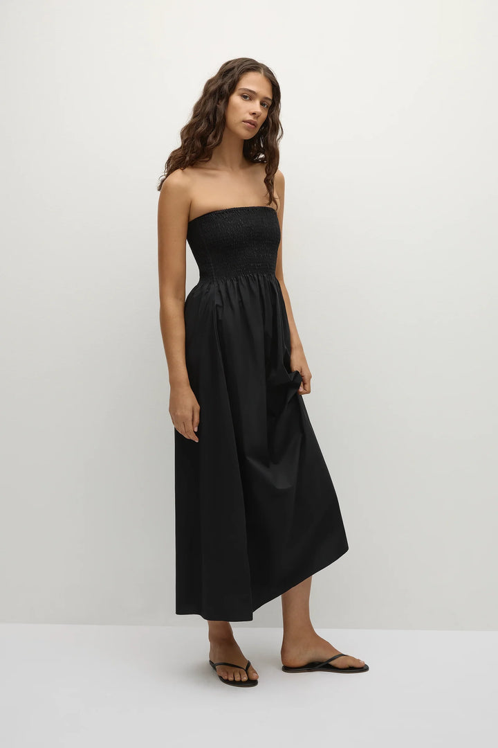 Jamie Midi Dress - Black
