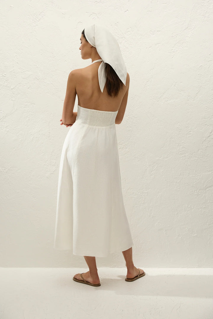 Bianca Midi Dress - White