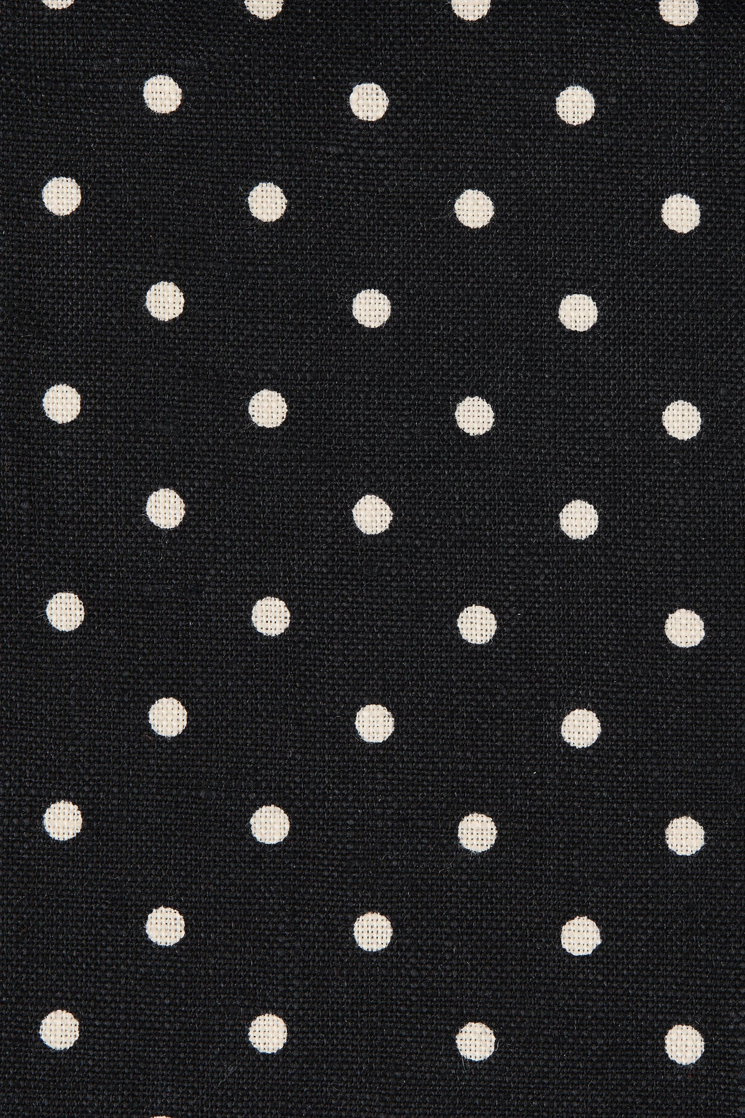 Petro Top - Lola Polka Dot Black Cream