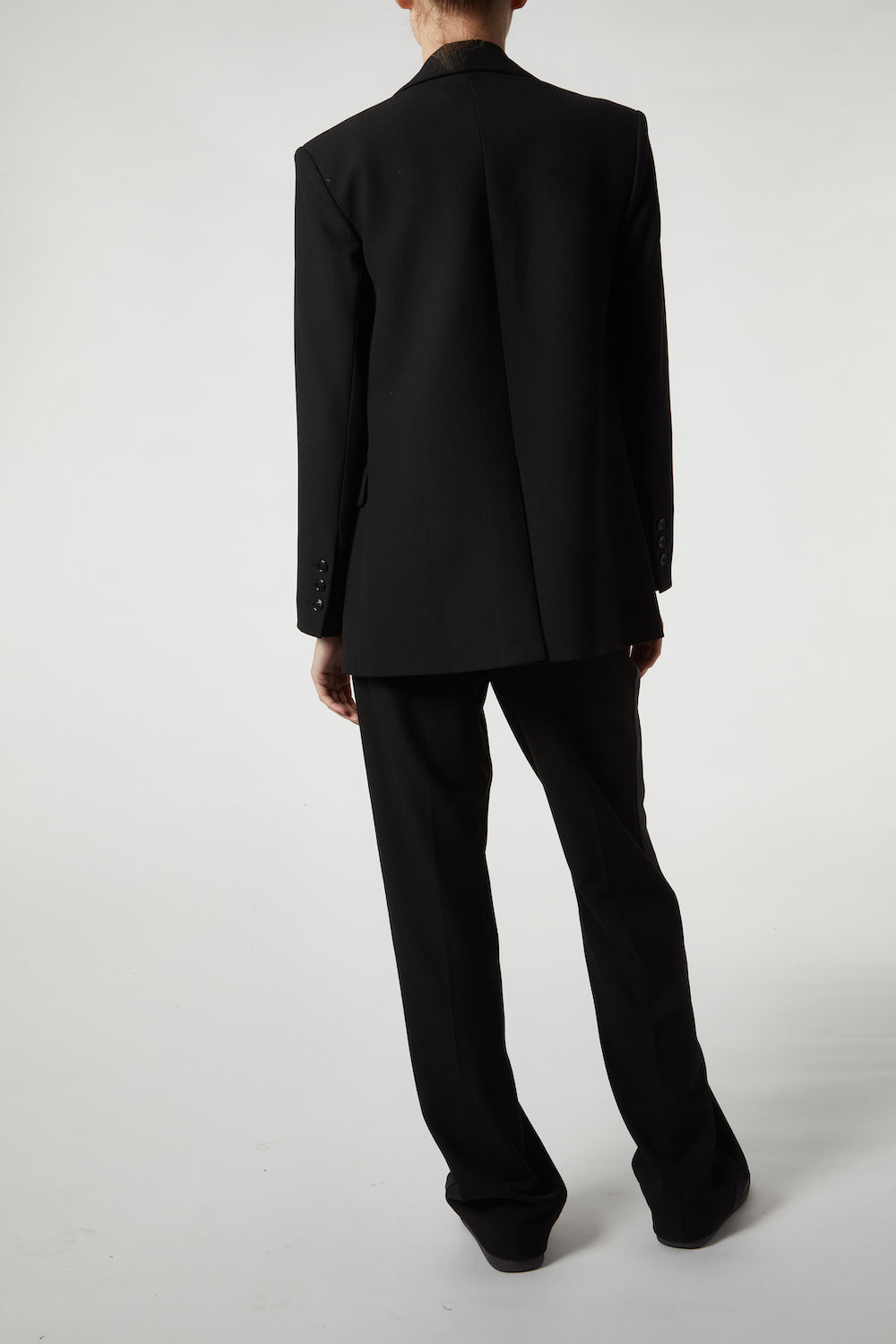 Dylan Tuxedo Jacket - Black