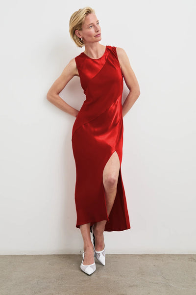 Sanya Dress - Scarlet