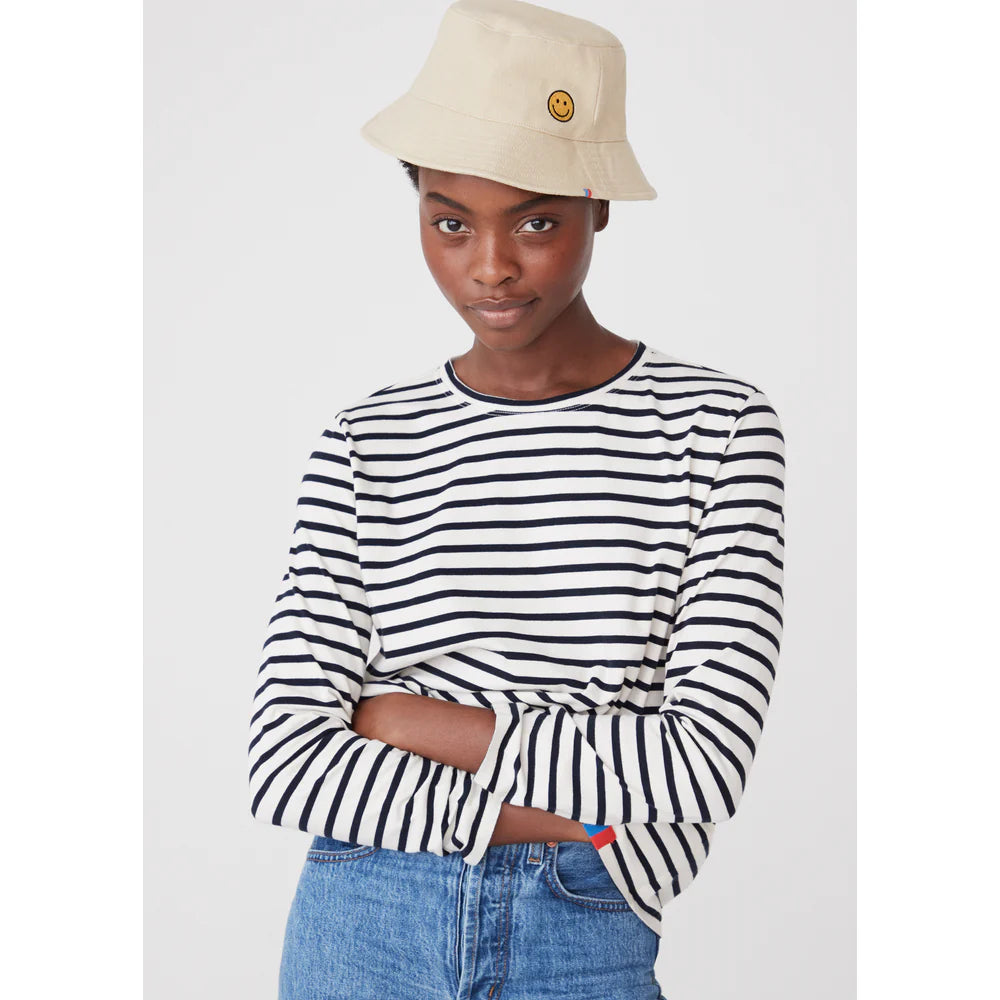 The Modern Long - Cream/Navy