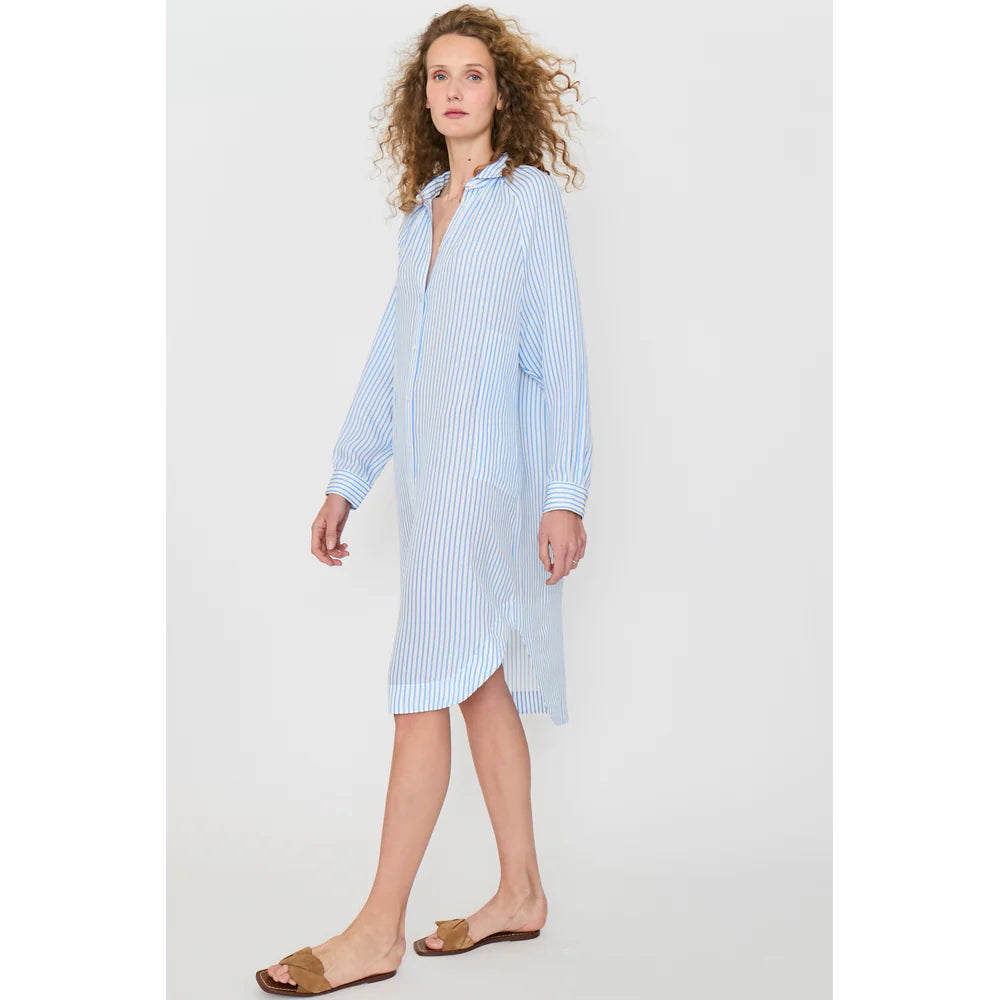 The Silk Madrid - White/Blue