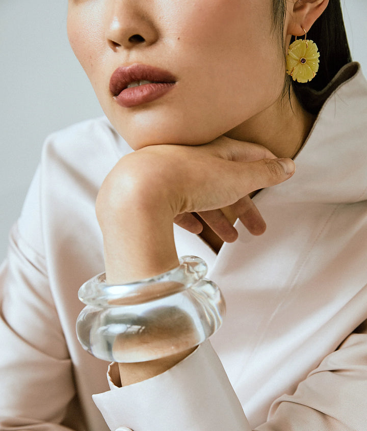 New Bloom Earrings - Canary