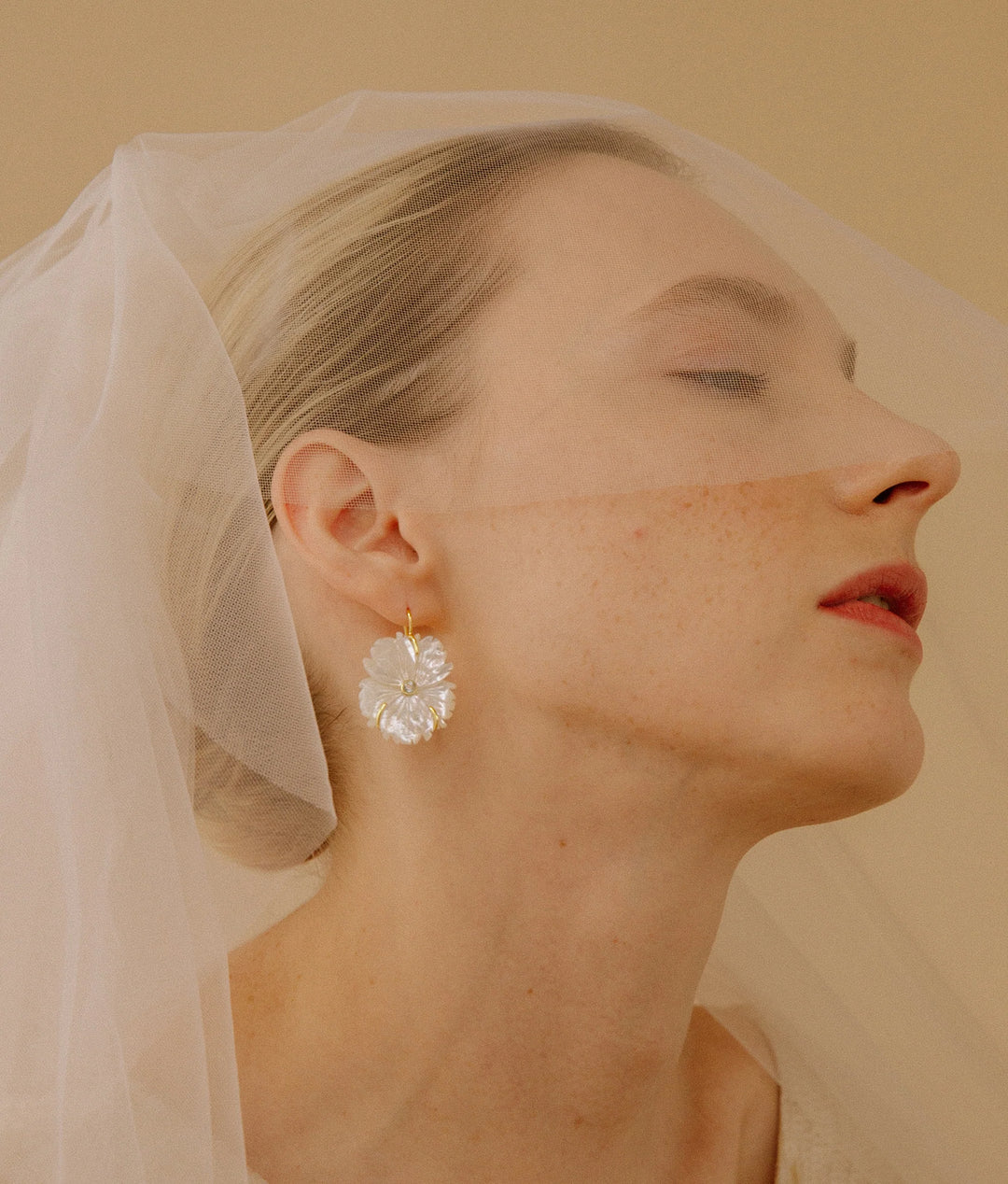 New Bloom Earrings - MOP