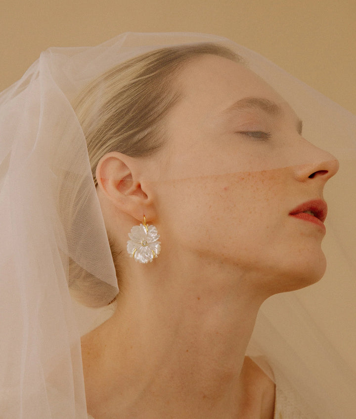 New Bloom Earrings - MOP