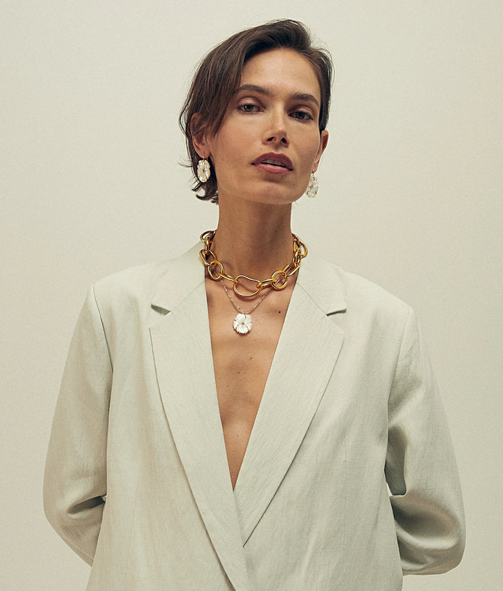 New Bloom Necklace - Mist