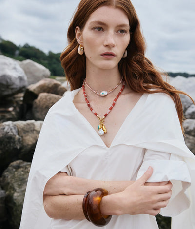 Arc Cuff - Tortoise