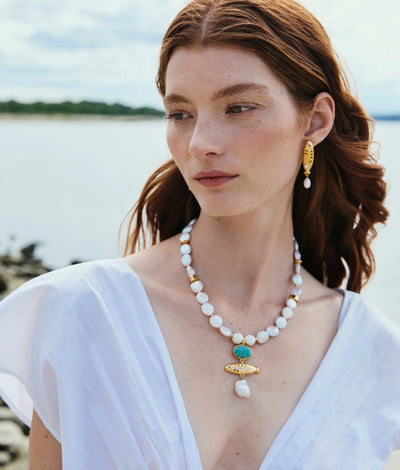 Sardina Pearl Earrings