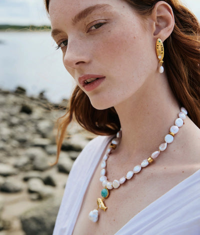 Sardina Pearl Earrings