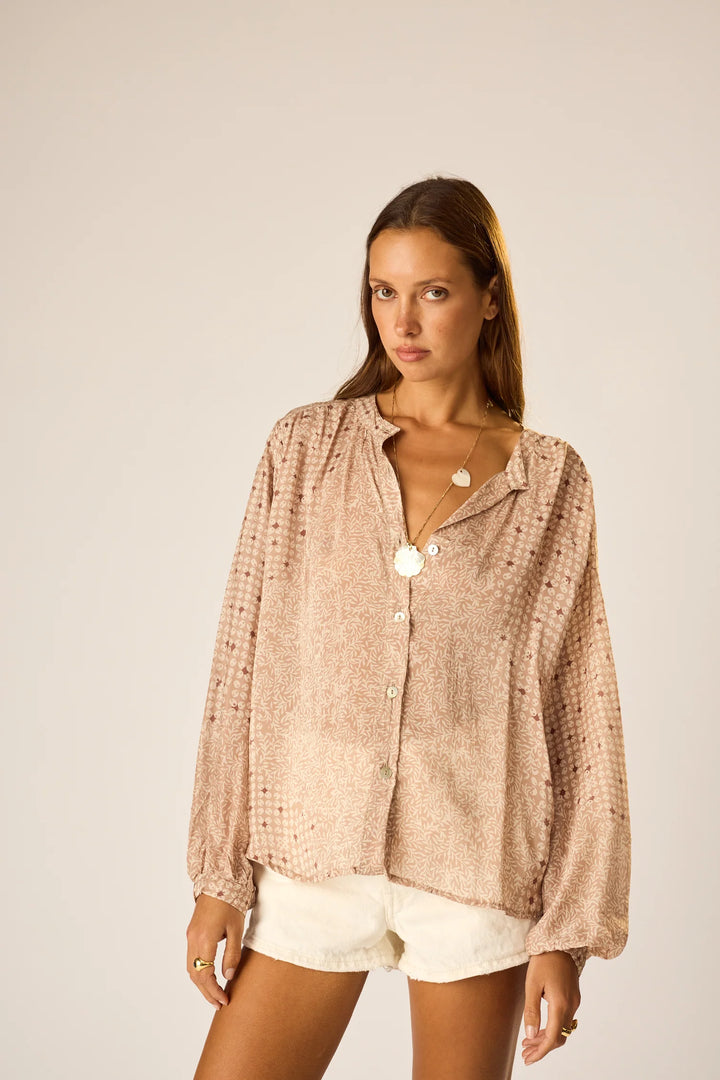 Tolan Shirt - Delphi Sand