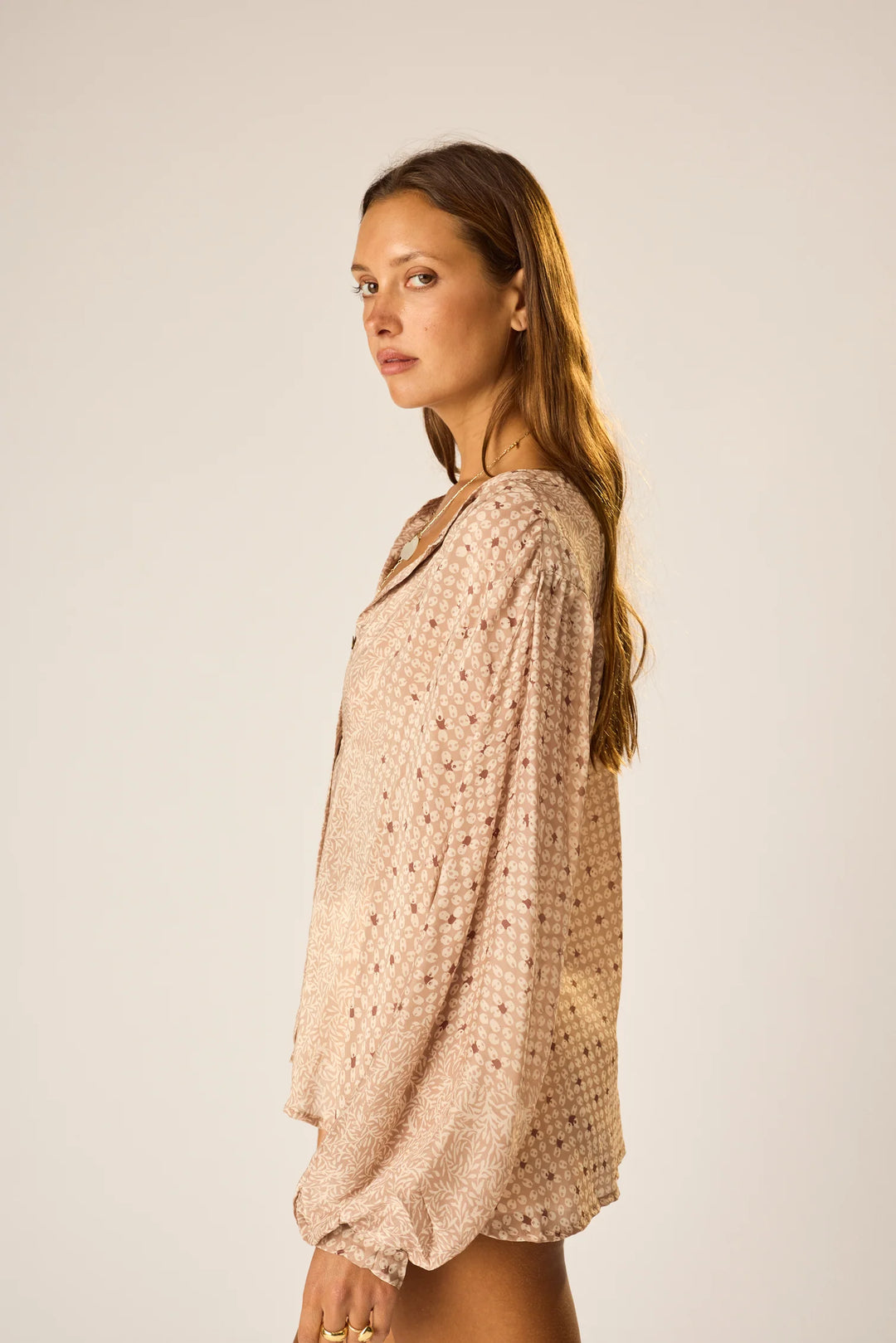 Tolan Shirt - Delphi Sand