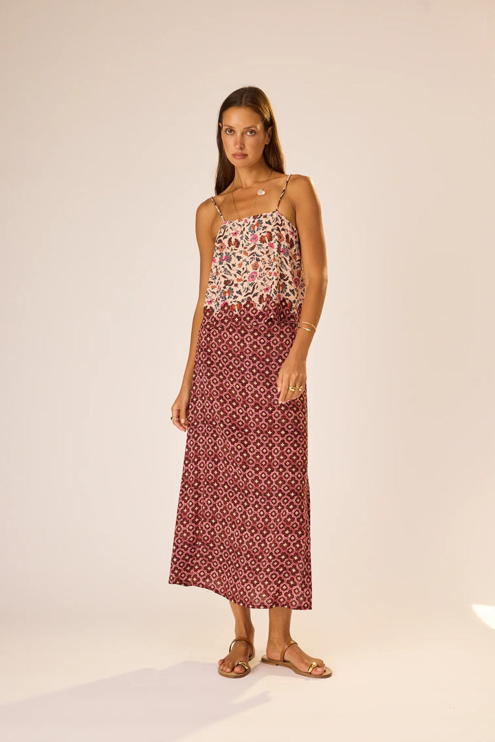 Anita Skirt - Mosaic Spice