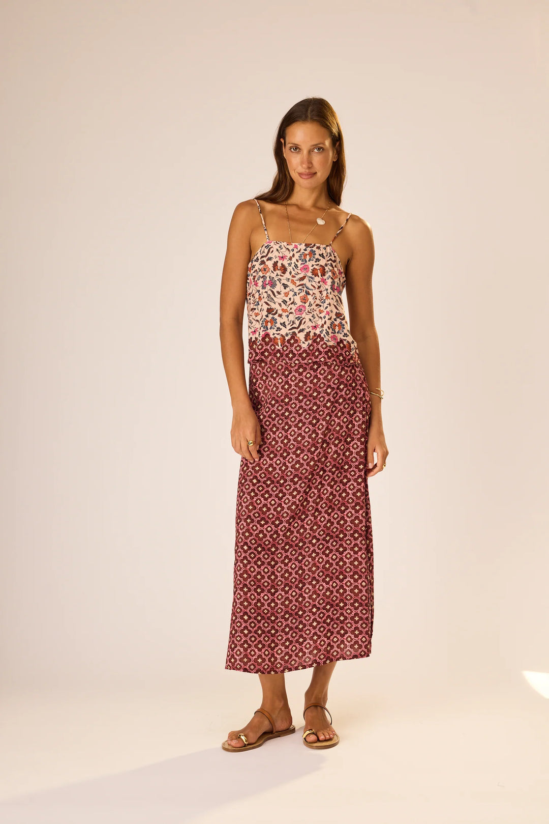 Anita Skirt - Mosaic Spice