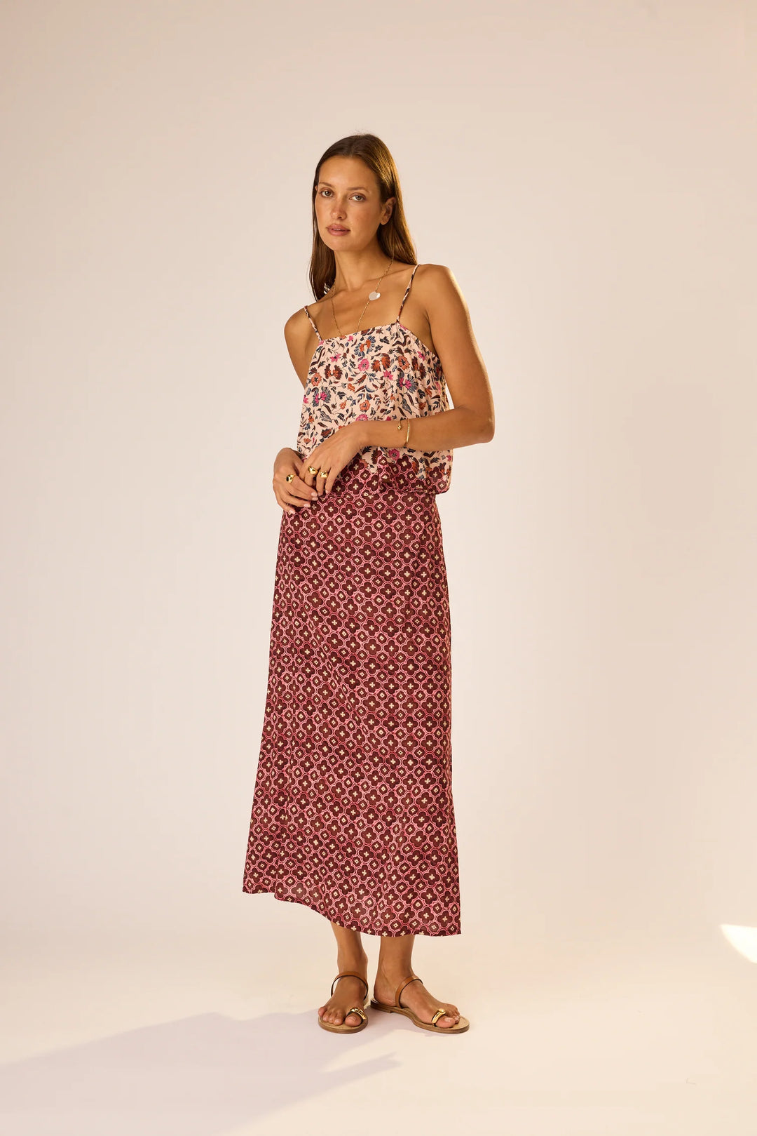 Anita Skirt - Mosaic Spice