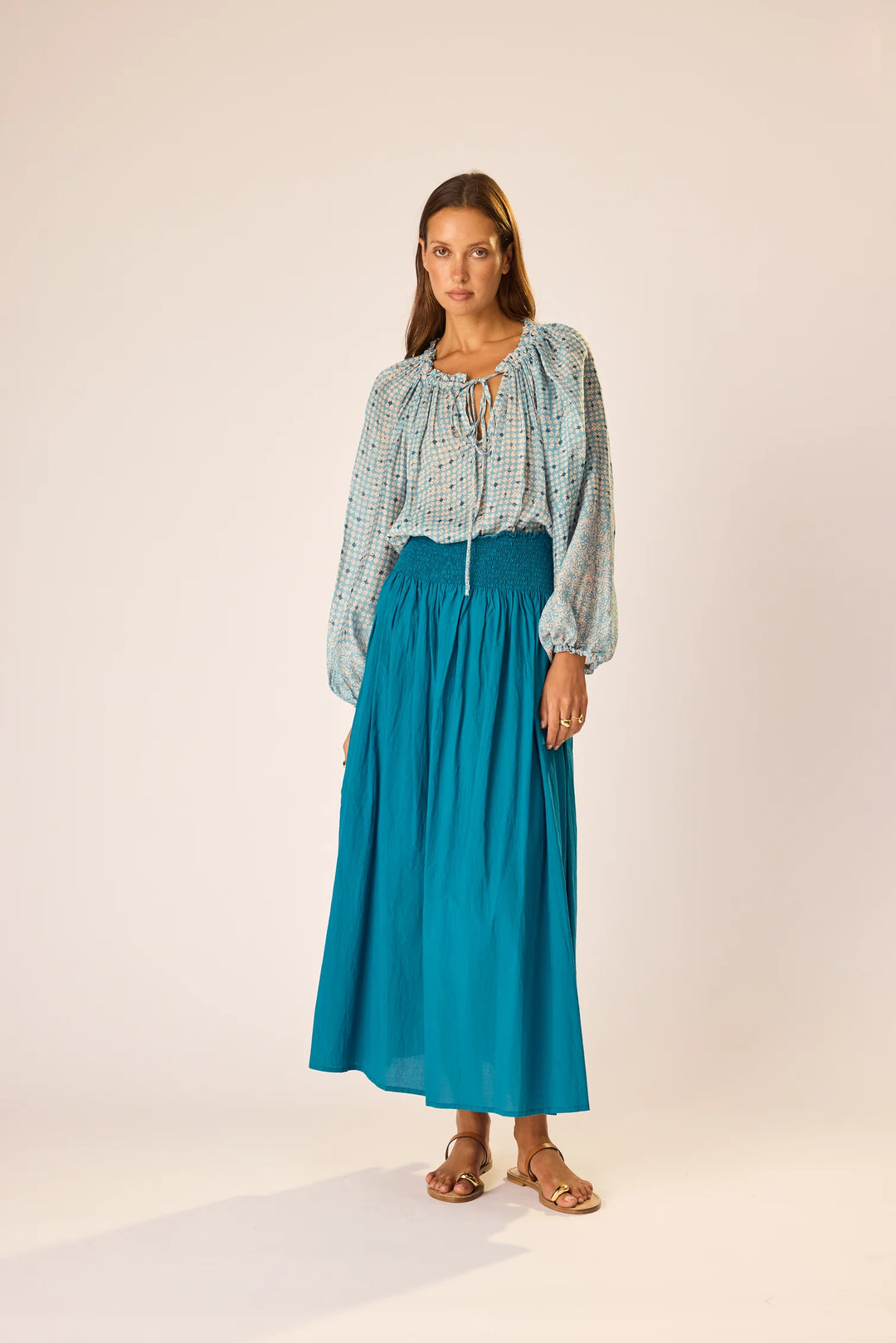 Bella Skirt - Solid Pool