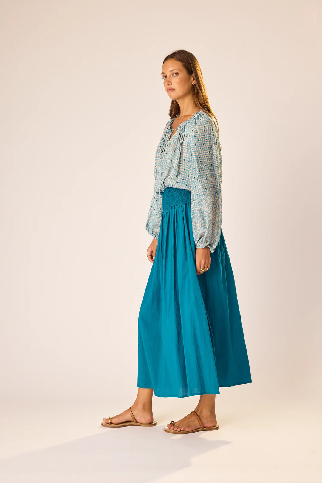 Bella Skirt - Solid Pool