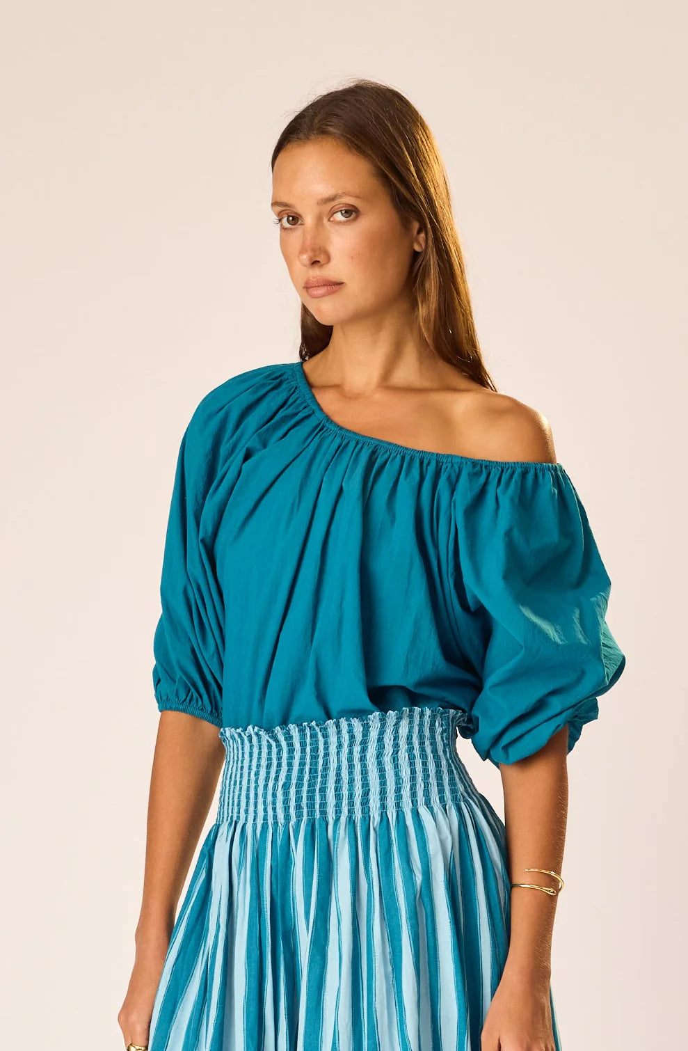 Ella Top - Solid Lawn