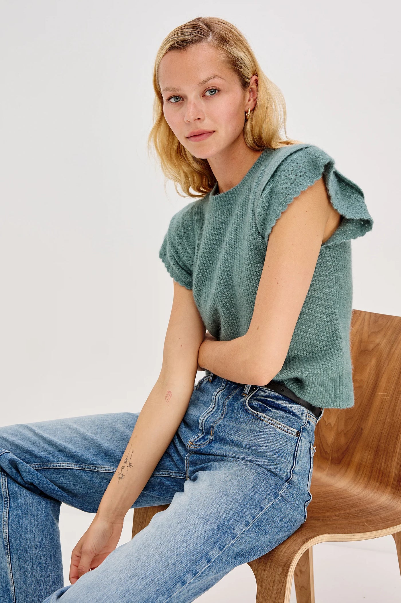 Stasia Sweater - Teal