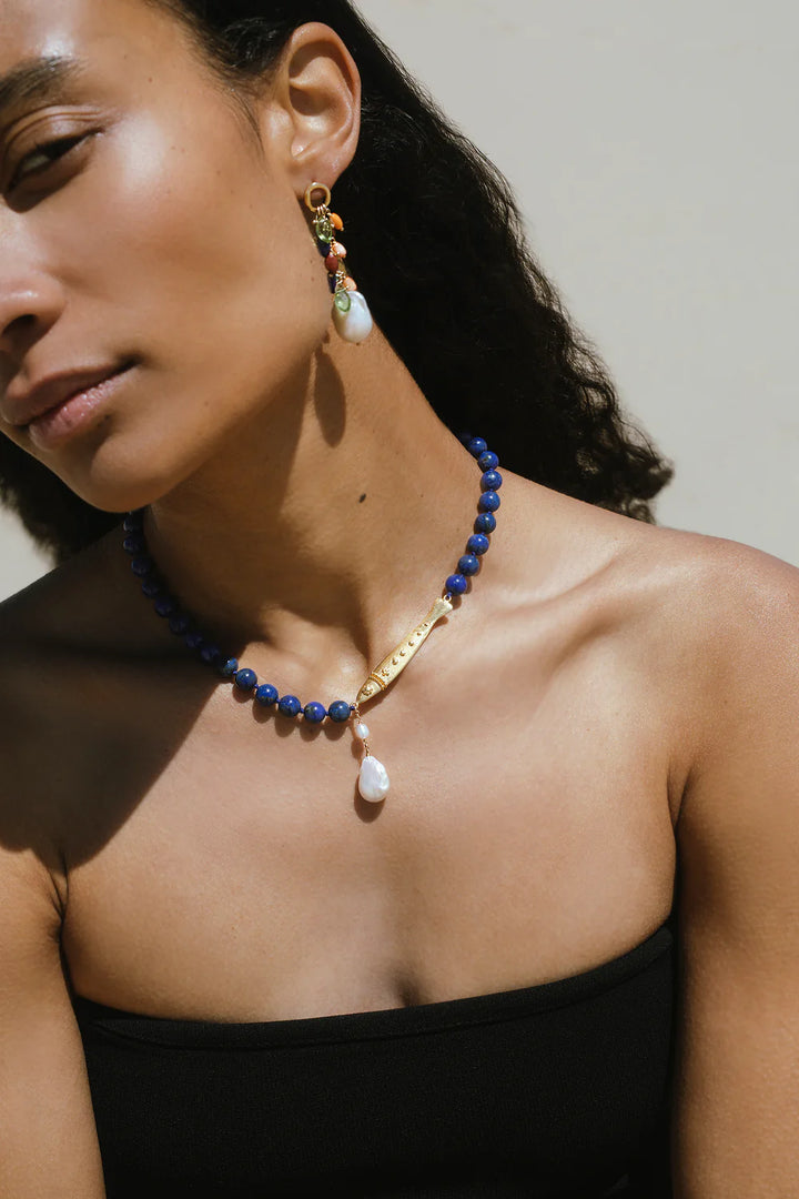 Chenille Earrings - Multi Mix