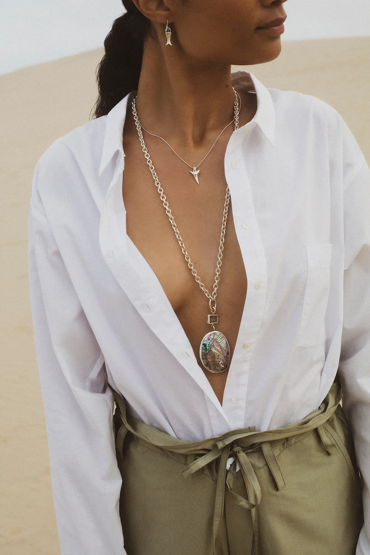 Mini Koi Earrings - Turquoise