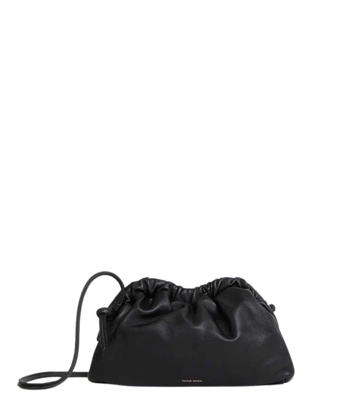 Mini Cloud Clutch - Black/Flamma