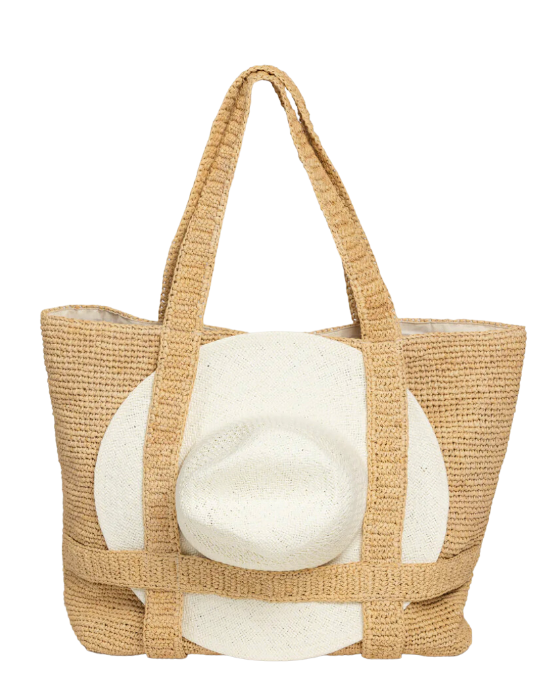 The Original Straw Traveler Bag - Natural