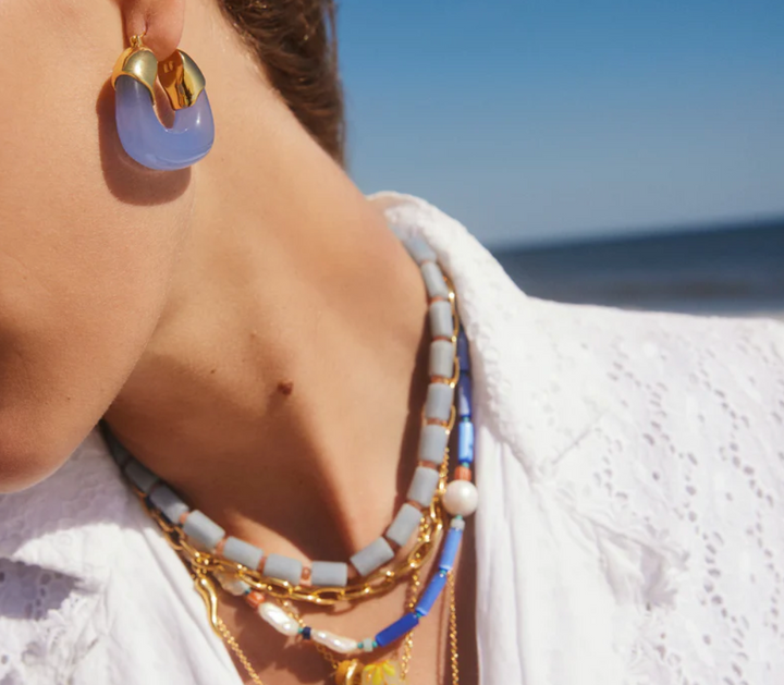 Organic Hoop - Periwinkle