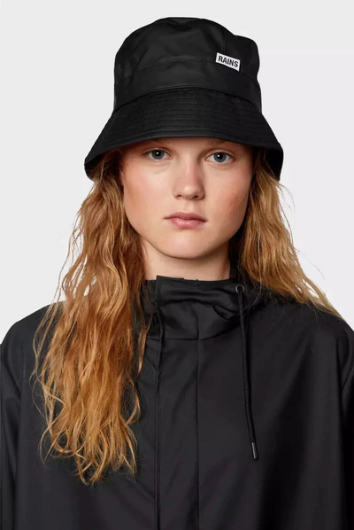 Rains Bucket Hat - Black