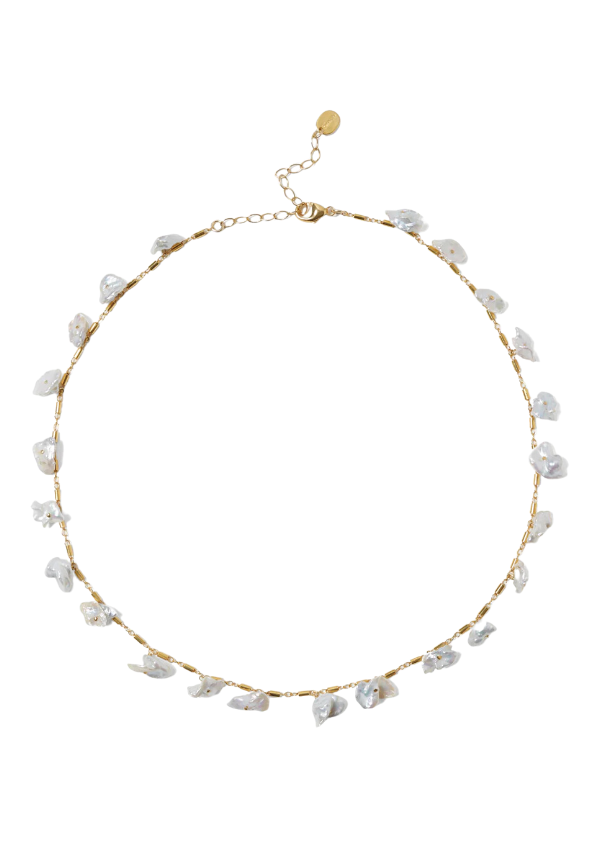 Arya Necklace White Pearl