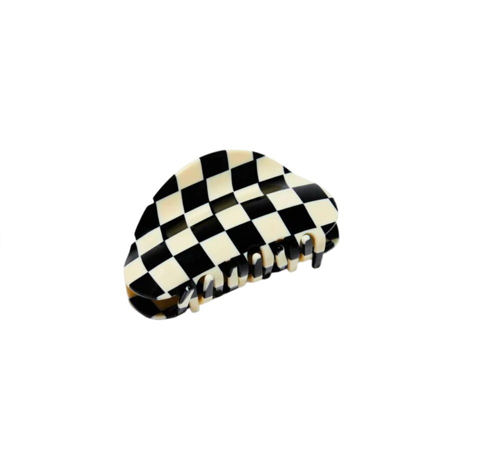 Checker Claw - Black/White