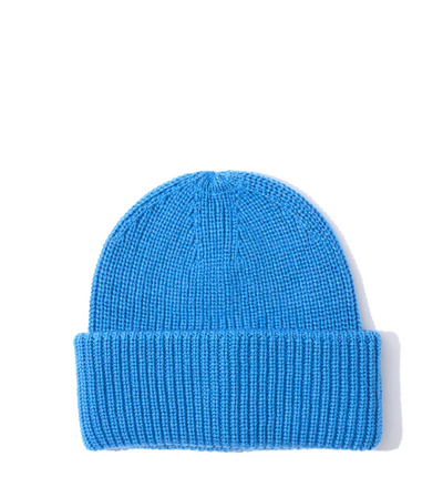 Perfect Ribbed Beanie - Mystic Blue