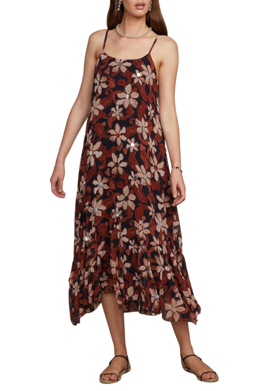 Isabella Dress - Dark Sapphire
