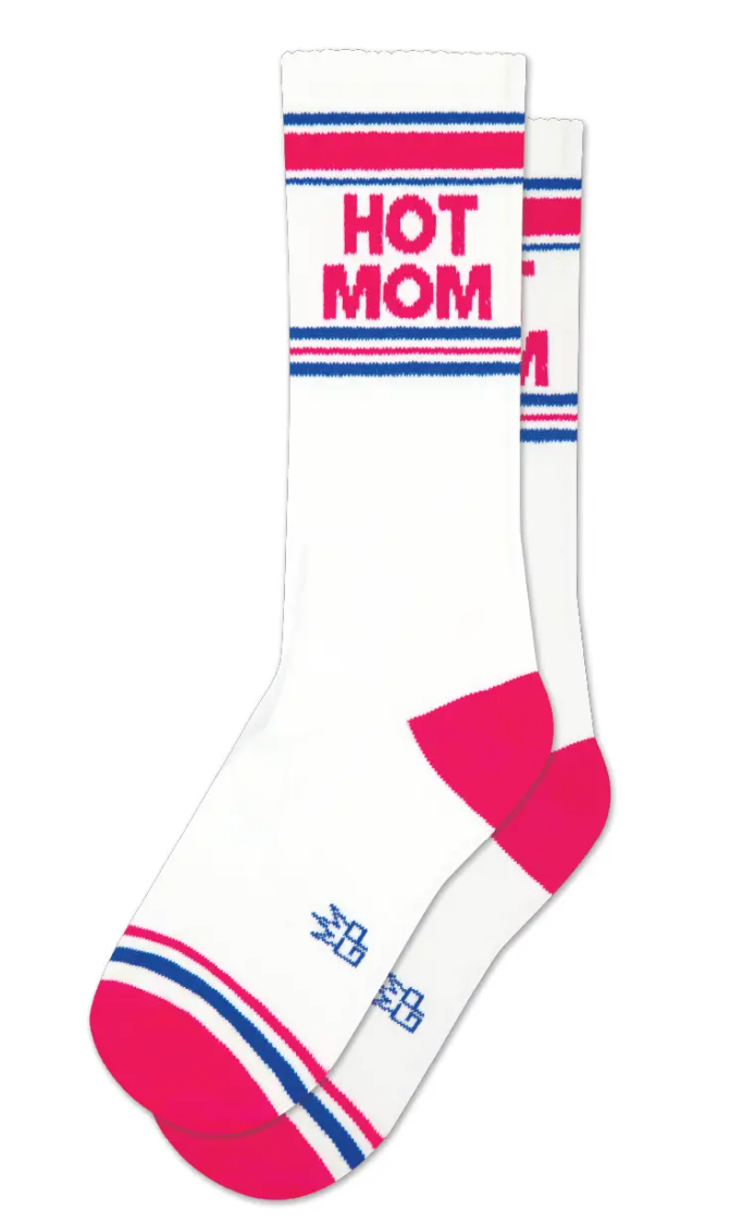 Hot Mom Gym Crew Socks