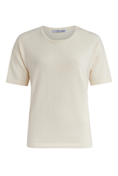The Beth Cashmere Tee- Calico