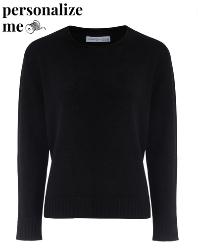 The Shelly Pullover- Black