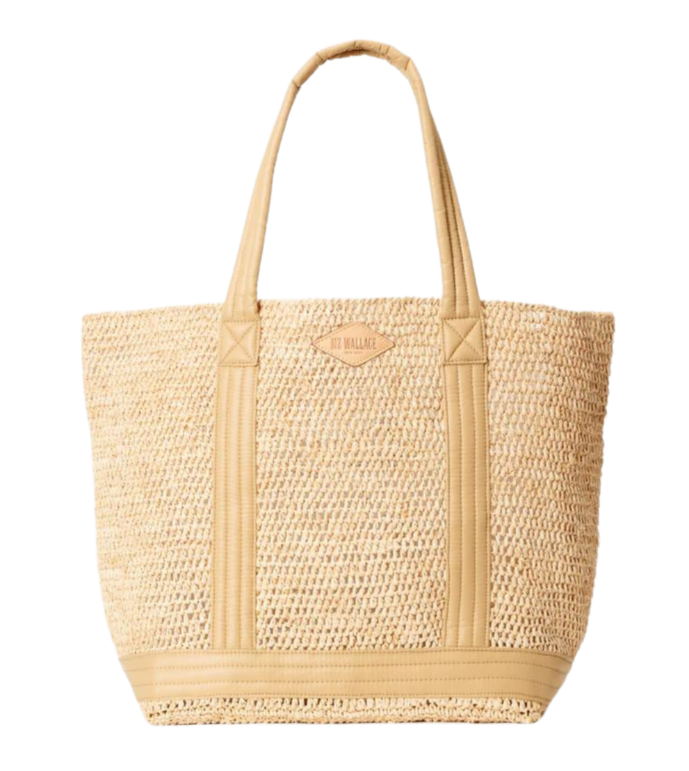 Large Raffia Tote - Camel – palmer & purchase