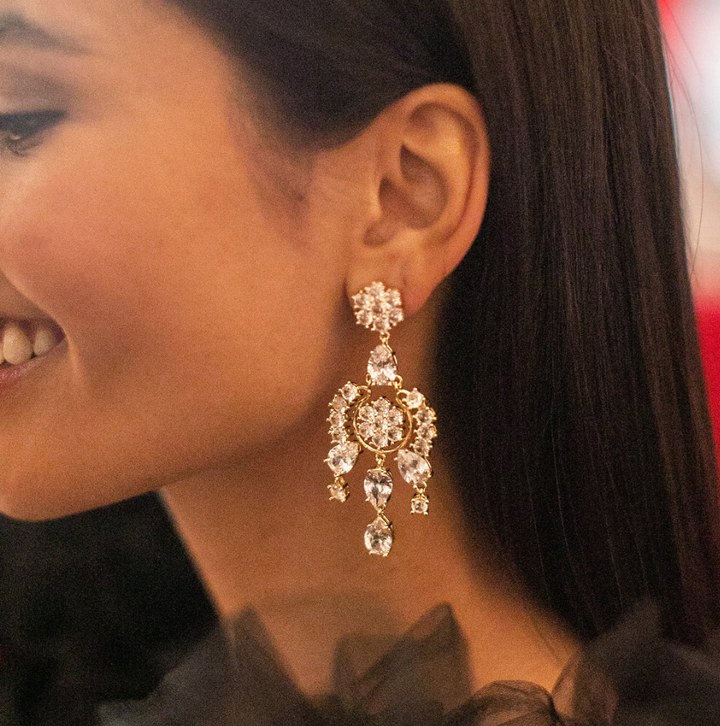 Louisa Chandelier- Silver