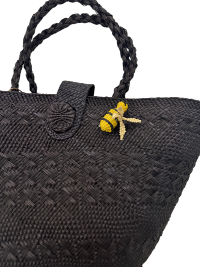 Crochet Black Bag