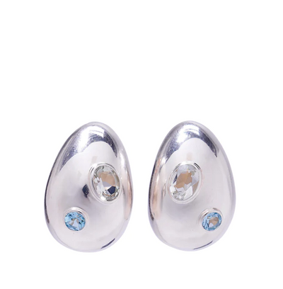 Mini Arp Earrings - Silver