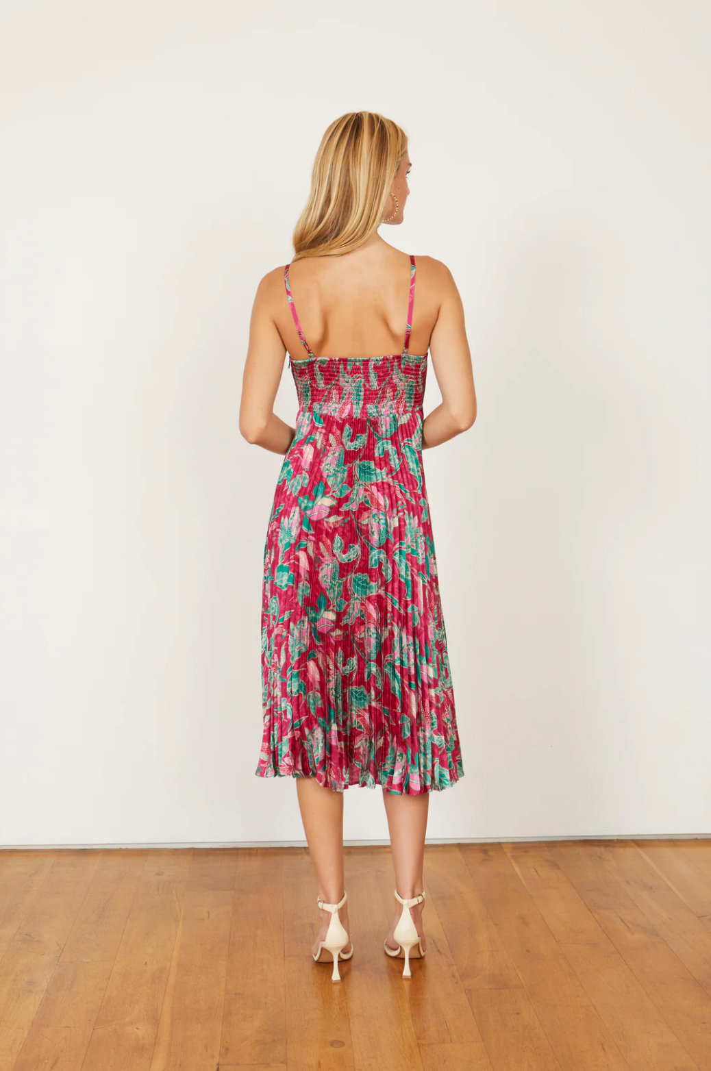Donna Dress - Raspberry Floral