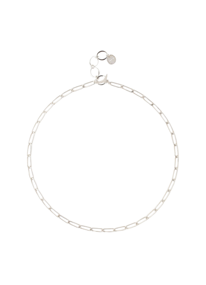 Cable Chain Necklace - Silver