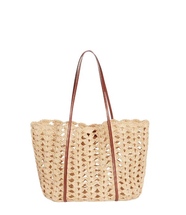 Panier Raffia Tote - Natural