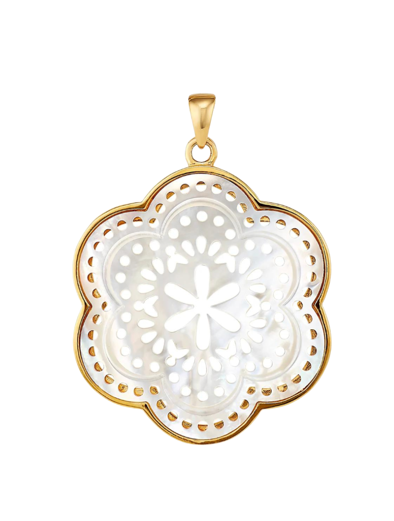 Tamarin Flower Pendant