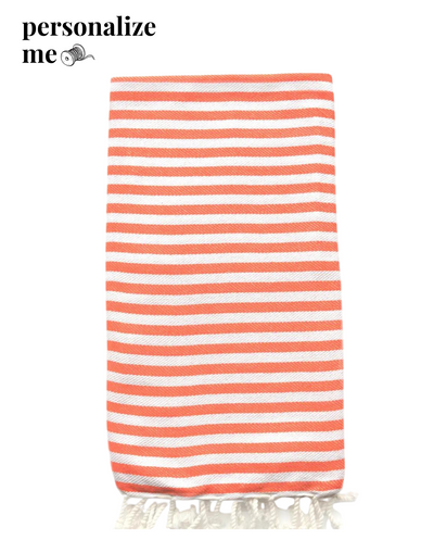 Beach Candy Towel - Coral