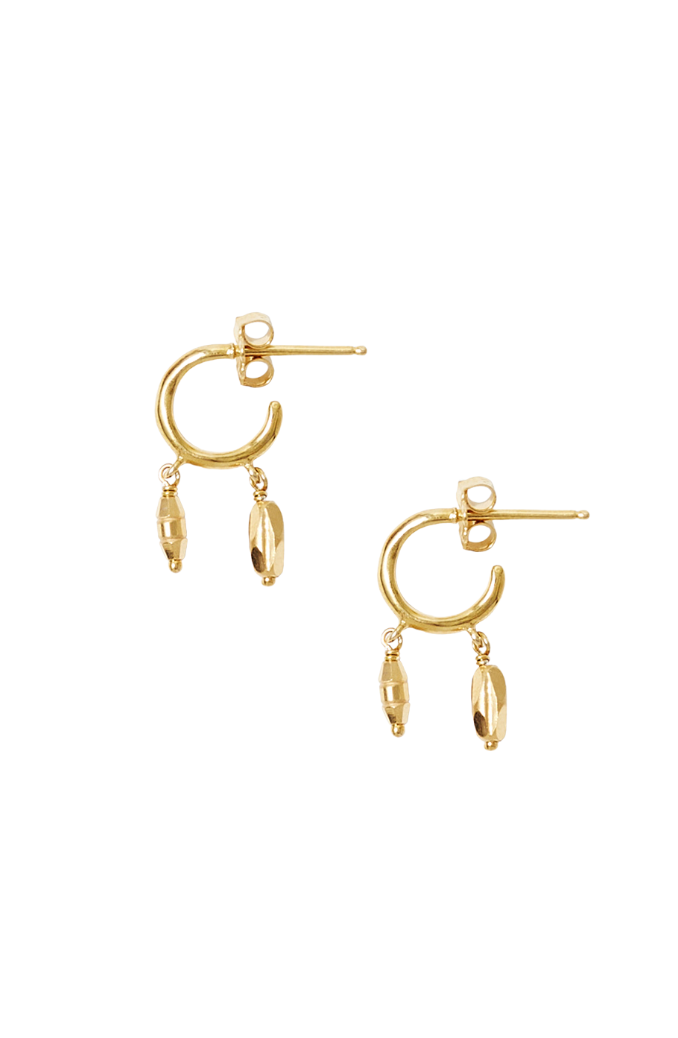 Suleyma Hoop Earrings - YG